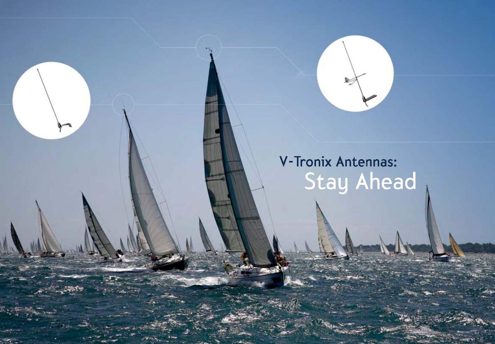 Shakespeare V Tronix VHF Antenner til Sejlbåde.